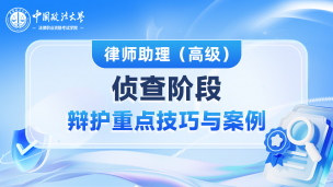 律师助理高级课程 - 侦查阶段辩护重点技巧与案例